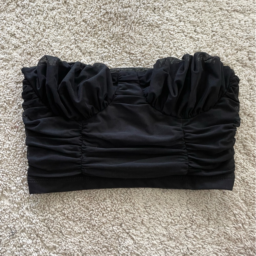Black tube top